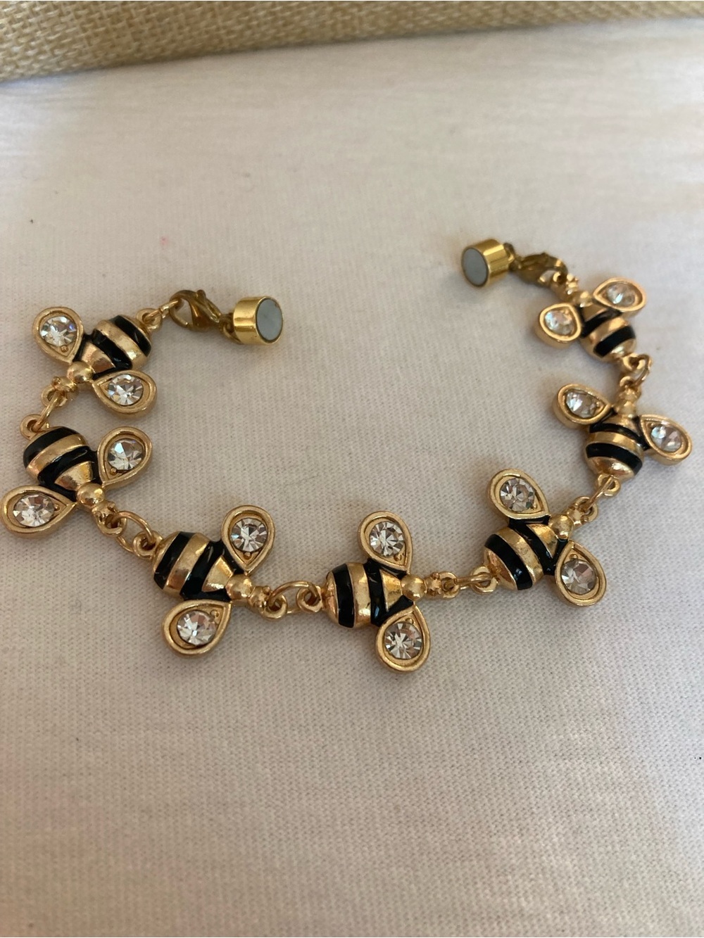 Bumblebee Vintage Bracelet Magnetic Clasp Small Wrist